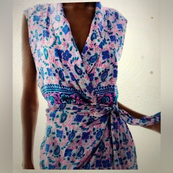 Zara wrap dress NWT - Picture 4 of 6